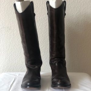 Barely Worn Brown Frye Riding Boots